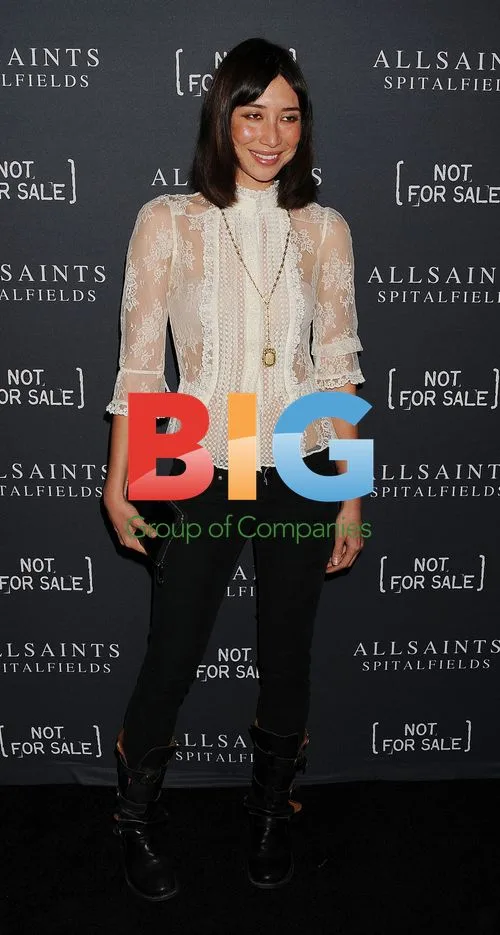 Mei Melancon at AllSaints Launch Party