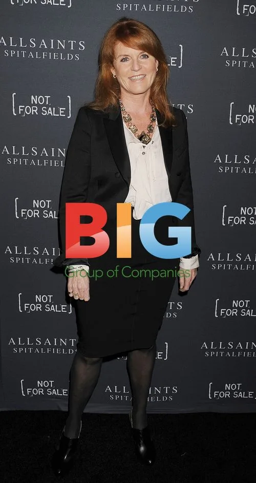 Sarah Ferguson at AllSaints Spitalfields Launch Party