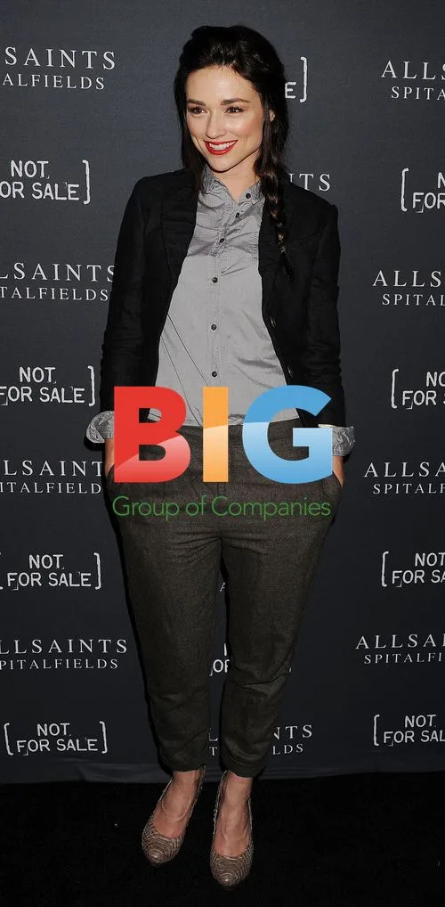 Crystal Reed at AllSaints Spitalfields launch party
