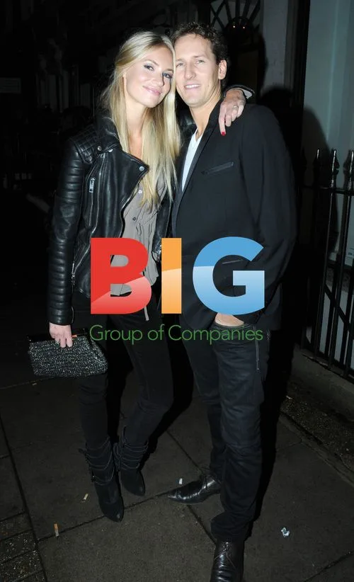 Brendan Cole and Zoe Hobbs at Candy & Candy Book Launch