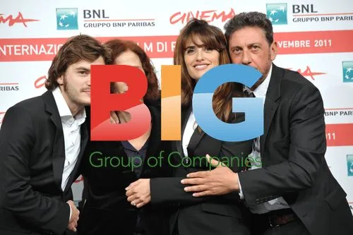 Emile Hirsch, Margaret Mazzantini, Penelope Cruz & Sergio Castellitto at Rome Film Festival