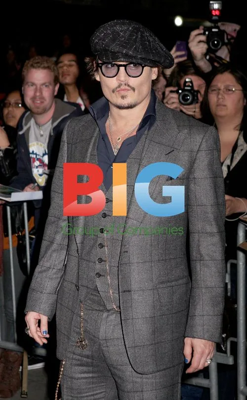 Johnny Depp at 'The Rum Diary' Premiere