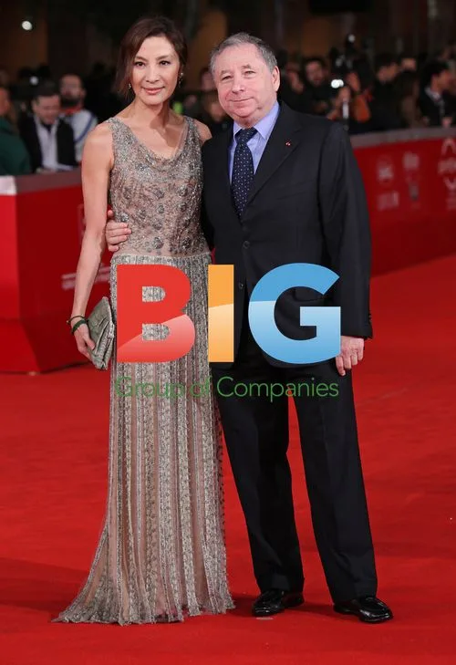Michelle Yeoh and Jean Todt at "The Lady" Rome Premiere