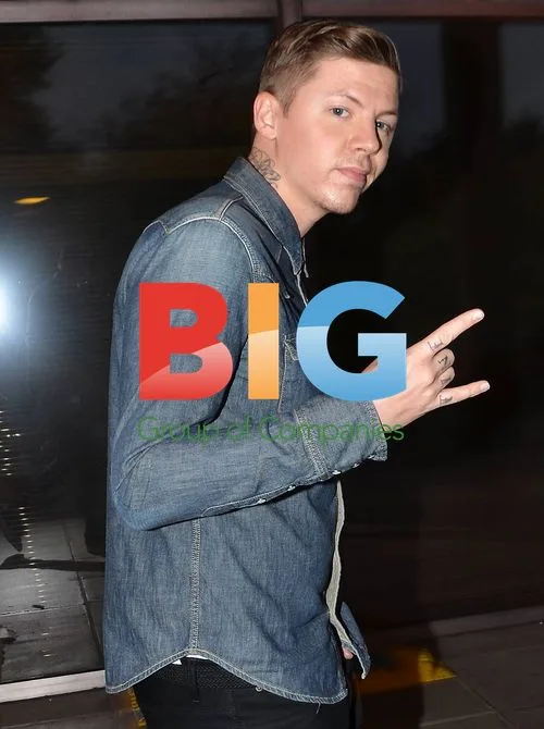 Professor Green at RTE Studios