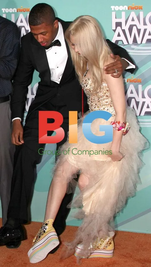 Nick Cannon and Colette Carr at TeenNick HALO Awards