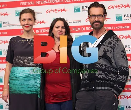 Maggie Gyllenhaal, Tanya Wexler and Rupert Everett at "Hysteria" Photocall