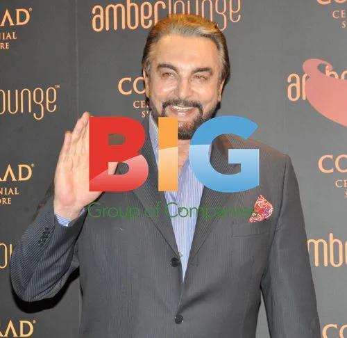 Kabir Bedi at Indian Grand Prix