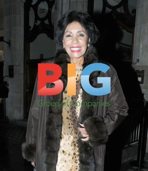 Dame Shirley Bassey at Scotts, London