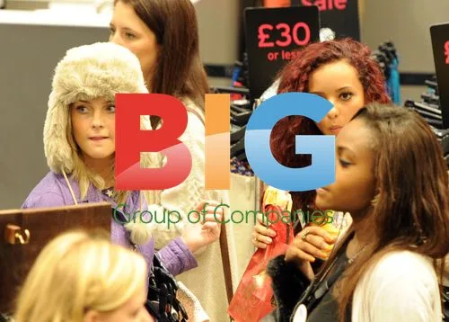 X Factor Contestants Shopping in London