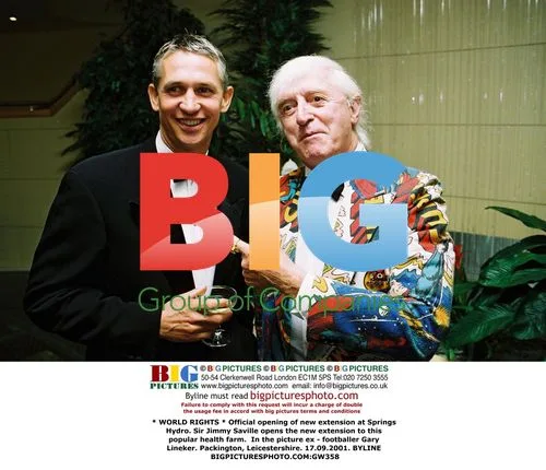 Sir Jimmy Saville Opens Health Farm Extension