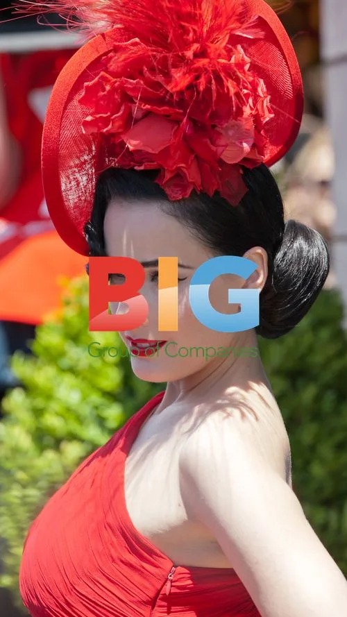 Dita Von Teese at Lavazza Marquee, Melbourne