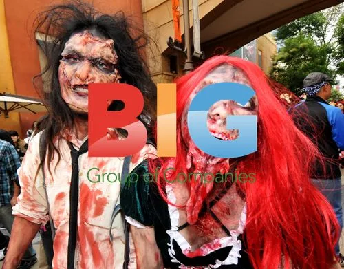 Halloween parade in Japan