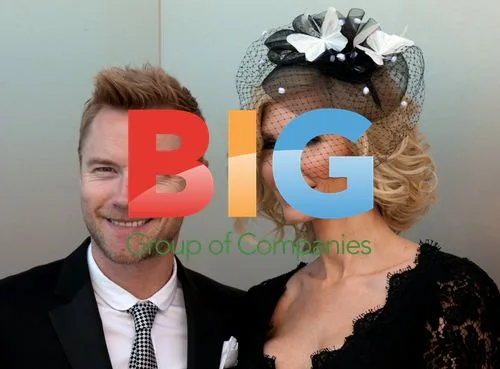Ronan and Yvonne Keating at Derby Day