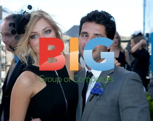 George Houvardas and Samara Weaving at Derby Day