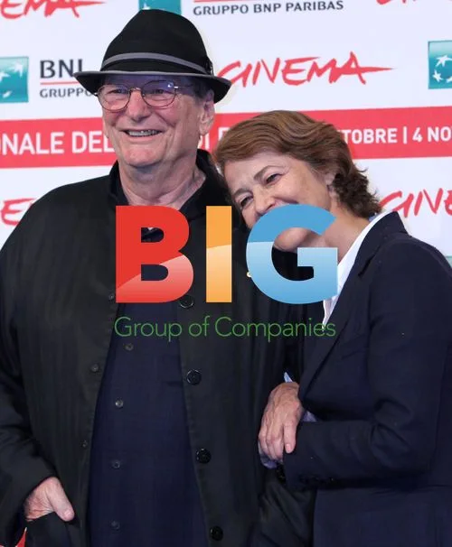 Fred Schepisi and Charlotte Rampling at "The Eye of the Storm" photocall