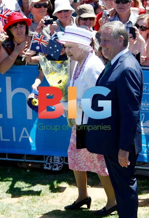 HRH Queen & Duke Attend Aussie BBQ