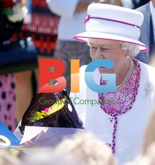 Queen Elizabeth II and Duke at Australian BBQ