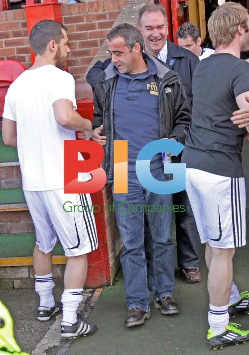 Michael Le Vell at Celebrity Charity Football Match