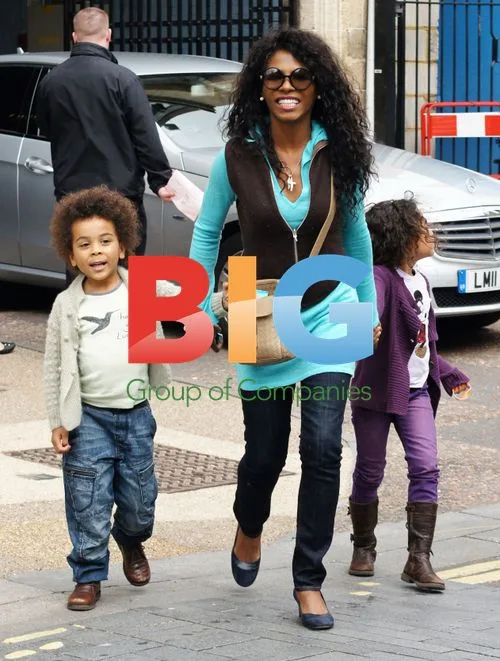 Sinitta Leaves ITV Studios in London