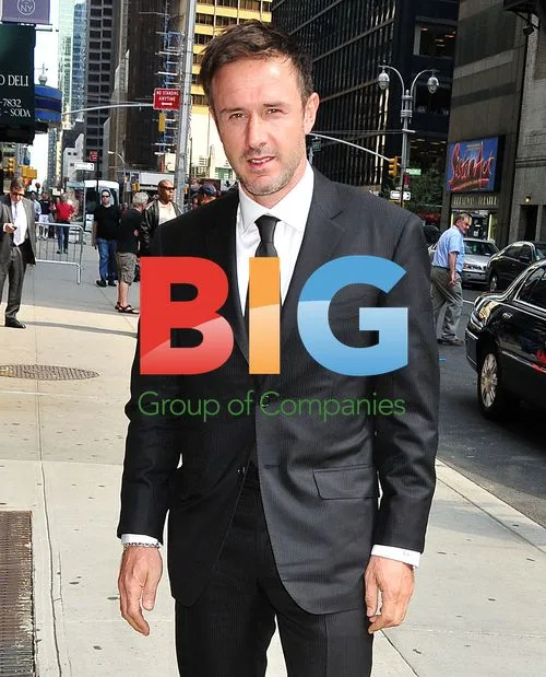 David Arquette at David Letterman Show