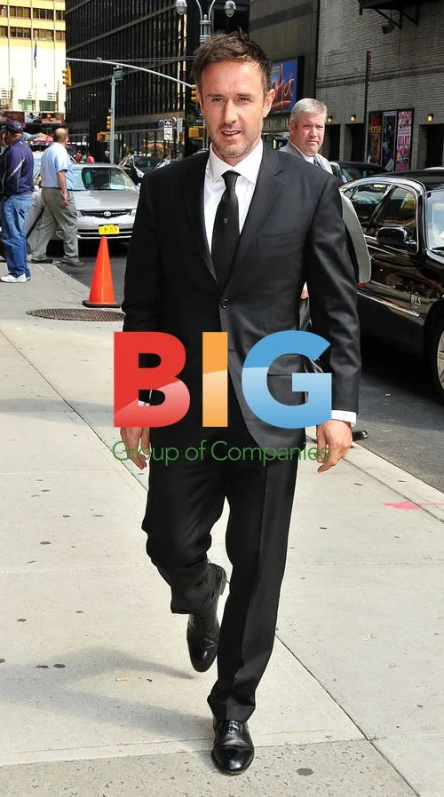 David Arquette at David Letterman Show