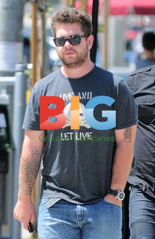 Jack Osbourne Leaves Cafe