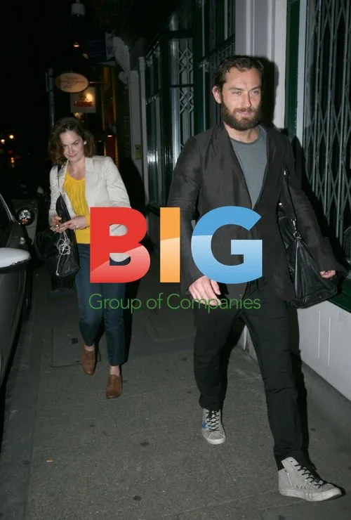 Jude Law and Ruth Wilson Arm in Arm