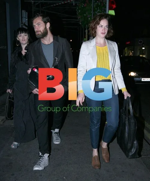 Jude Law and Ruth Wilson Out in London