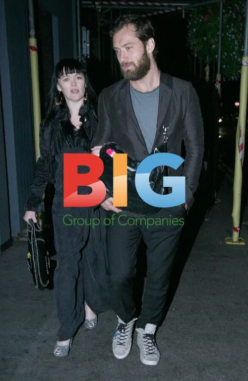 Jude Law and Ruth Wilson Spotted in London