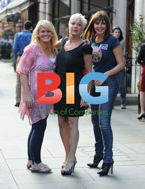 Loose Women Presenters Leaving Restaurant in London