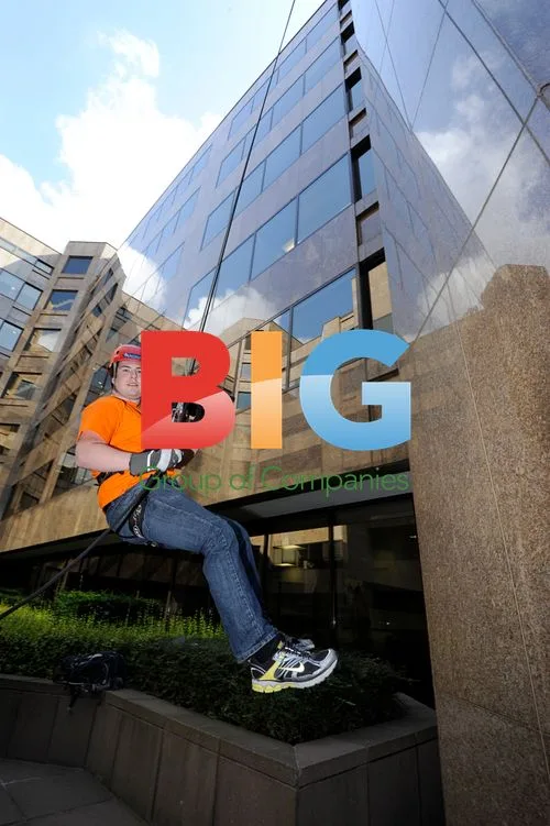 Apprentice stars abseil for charity