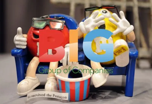 M&Ms Dispenser from Pentagon on Display
