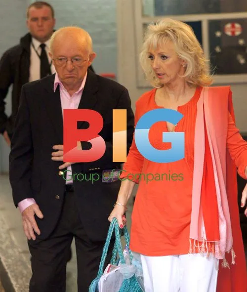 Paul Daniels and Debbie McGee at ITV Studios