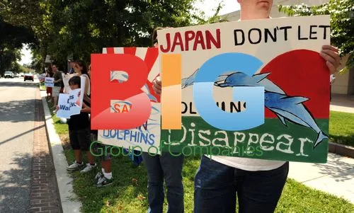 PETA protest at Japanese Embassy