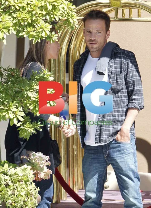 Stephen Dorff Greets Friends in LA