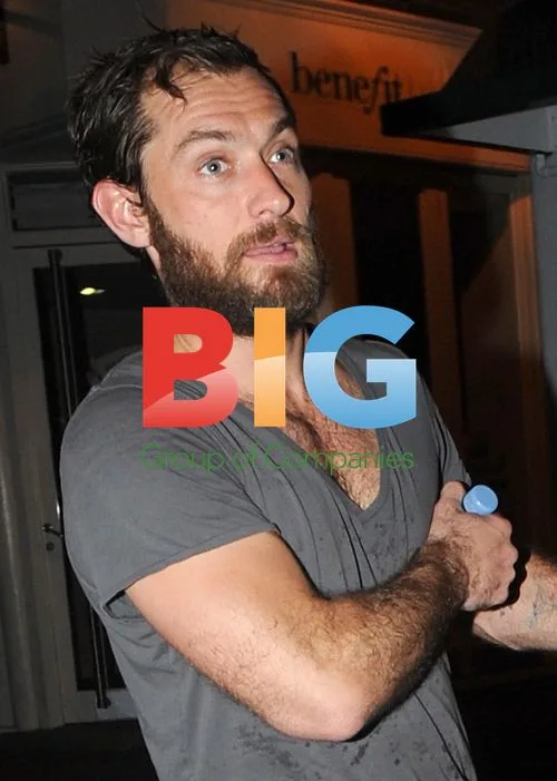 Jude Law leaving Donomar Theatre