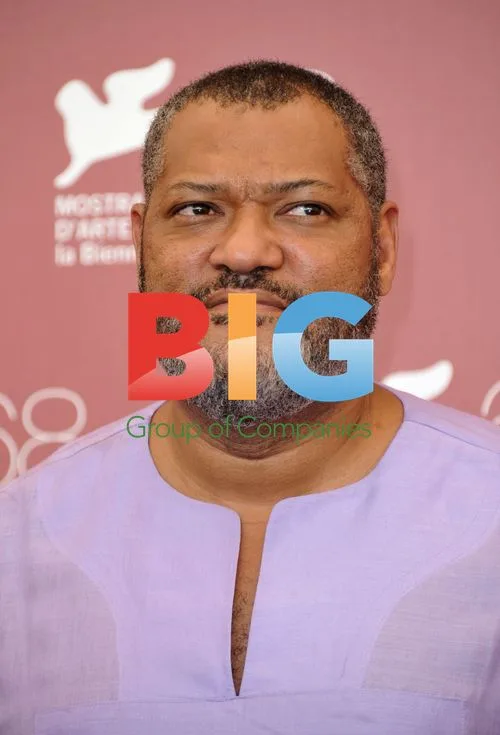 Laurence Fishburne at Contagion Photocall