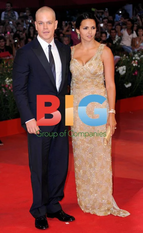 Matt Damon at Contagion Venice Premiere