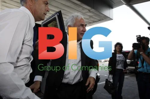 Dominique Strauss-Kahn at JFK After Charges Drop