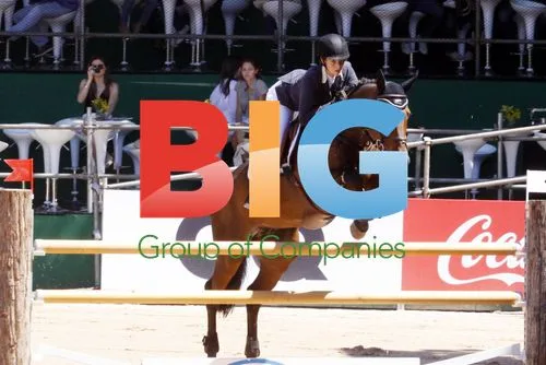 Athina Onassis Riding at Horse Show