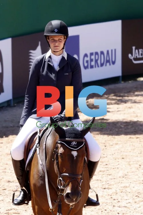 Athina Onassis at Equestrian Show in Rio