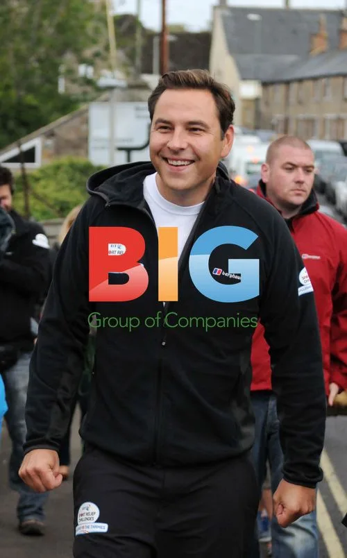 David Walliams swims the Thames for Sport Relief