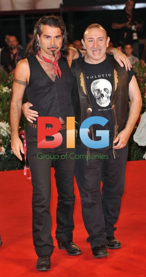 Piero Pelu and Ghigo Renzulli at Venice Film Festival