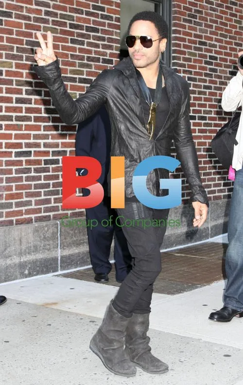 Lenny Kravitz at Ed Sullivan Theater