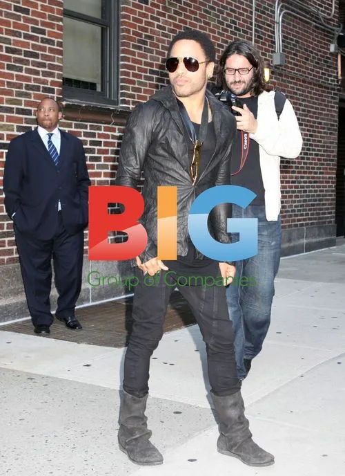 Lenny Kravitz at Ed Sullivan Theater