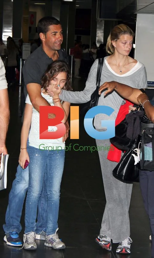 Athina Onassis with Family in Brazil
