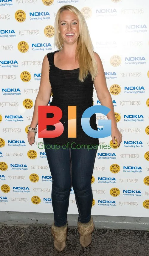 Josie Gibson at Jeans for Genes Party
