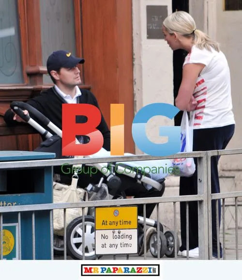 Jennifer Ellison and Husband Arguing