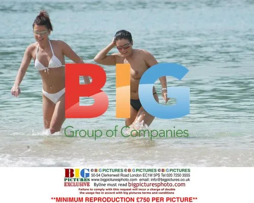 Jessie Wallace on Caribbean holiday