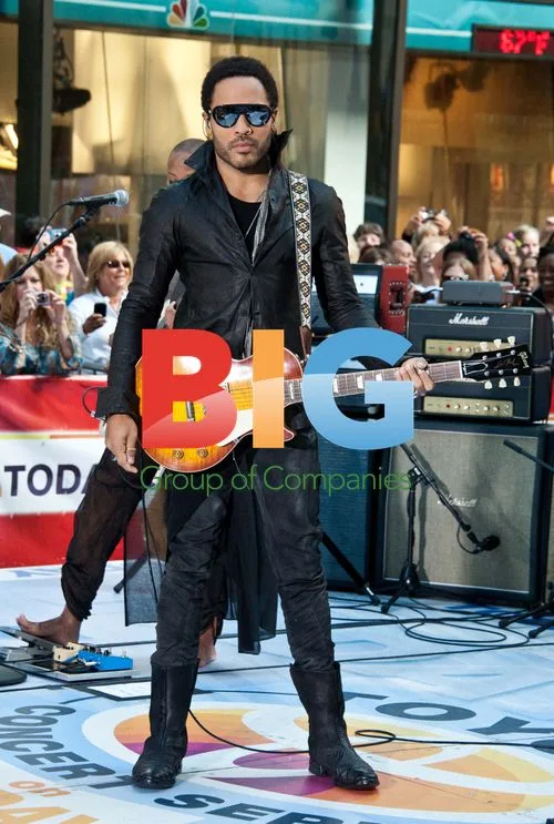 Lenny Kravitz Performs on 'Today' Show